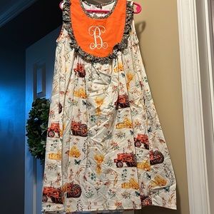 RicRac & Ruffles Fall Farm Dress